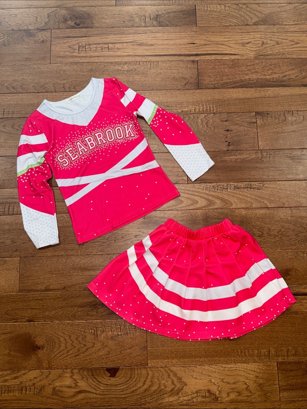 Girls Zombies Seabrook Cheerleader Costume - Size 120 - By LingQiShizu